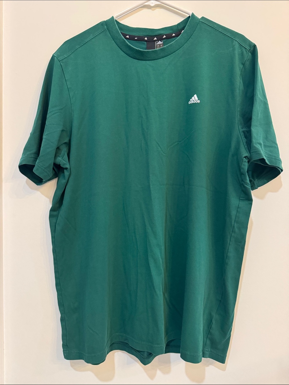 adidas Men's Emerald Green Short Sleeve Crew T-Shirt
